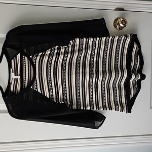 BCBGeneration 3/4 sleeve top